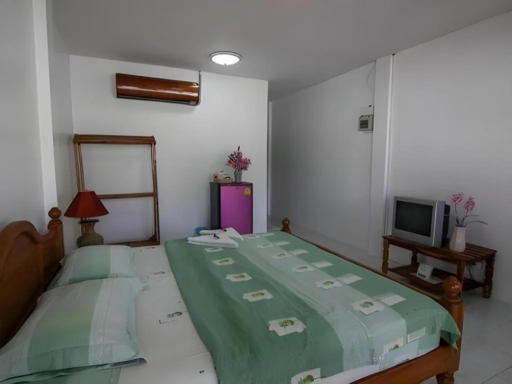 Bed in Chayada Garden House and Resort Hotel