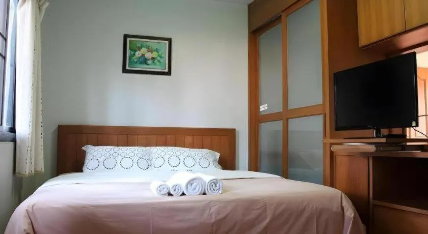 Bed in Chayada Garden House and Resort Hotel