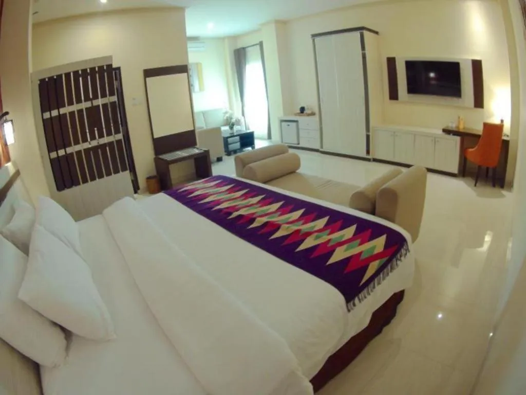 Bed in Puri Indah Hotel