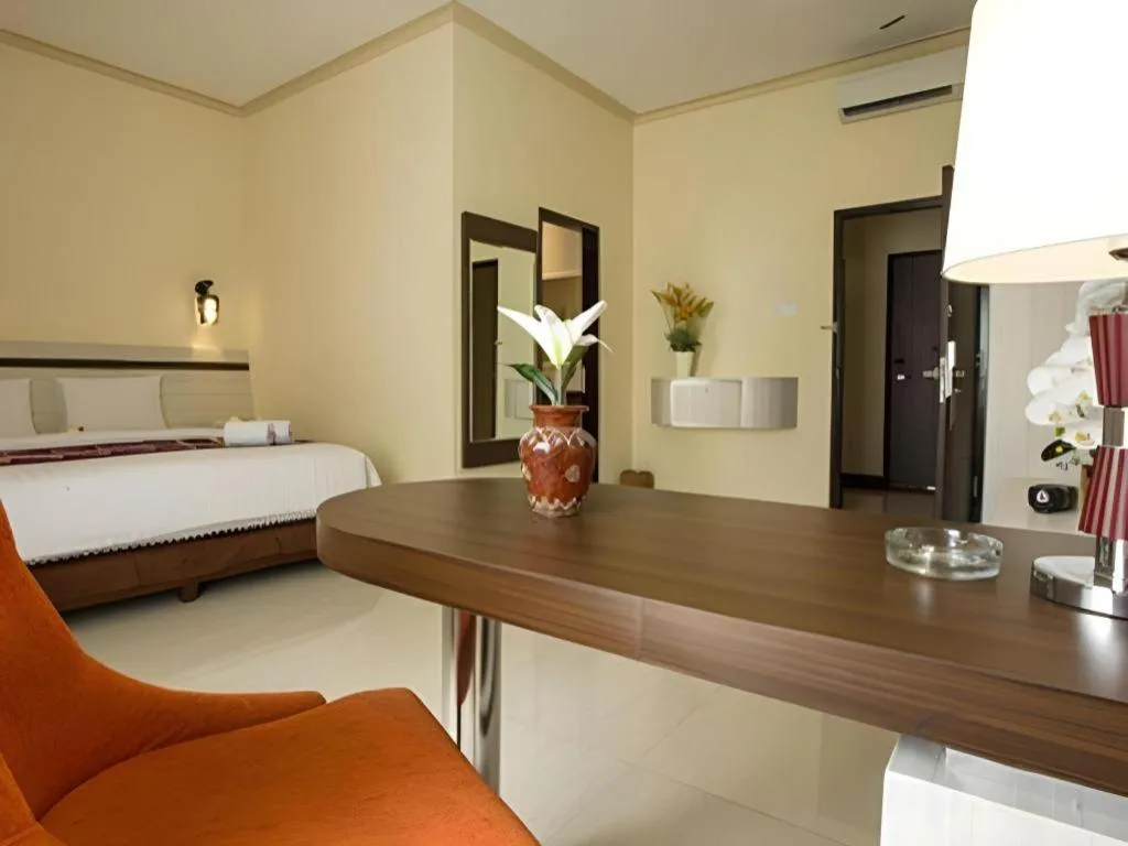 Bed in Puri Indah Hotel