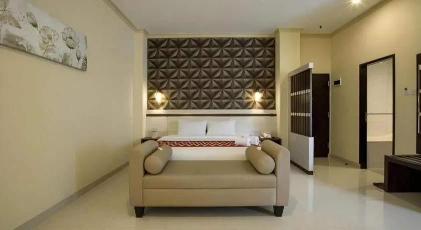 Bed in Puri Indah Hotel