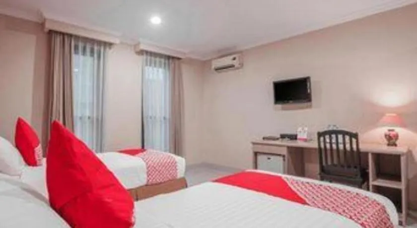 Bed in Sriwijaya Hotel