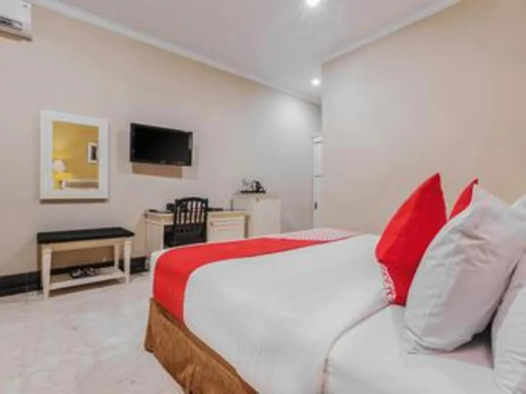 Bed in Sriwijaya Hotel