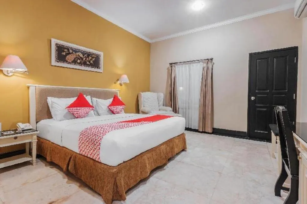 Bed in Sriwijaya Hotel