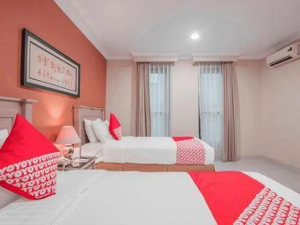 Bed in Sriwijaya Hotel