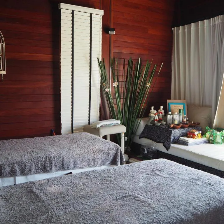 Bed in The Blue Sky Resort@ Koh Payam