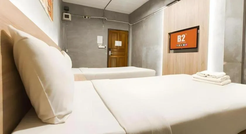 Bed in B2 Santitham Boutique & Budget Hotel
