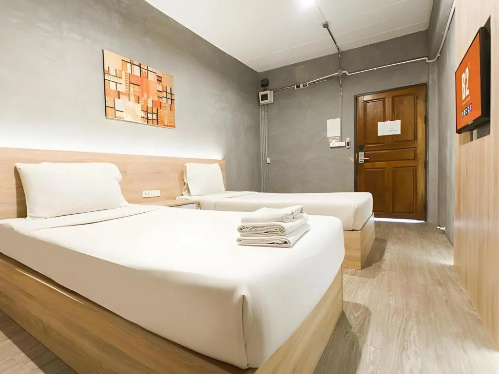 Bed in B2 Santitham Boutique & Budget Hotel