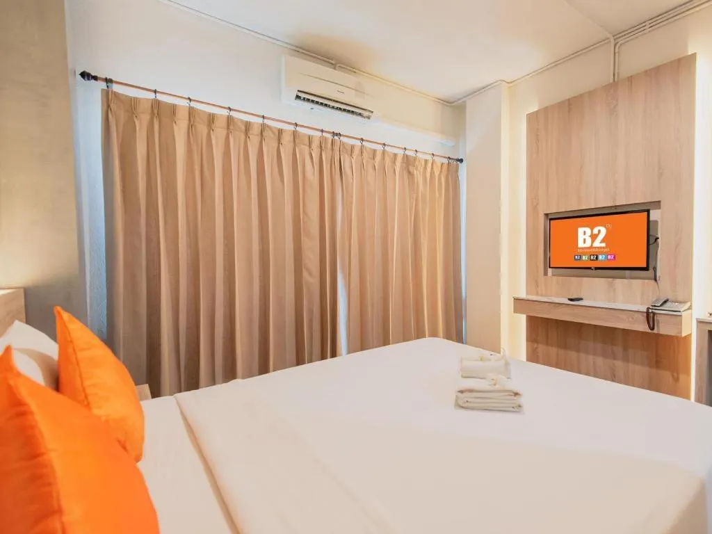 Bed in B2 Khamtieng Boutique & Budget Hotel