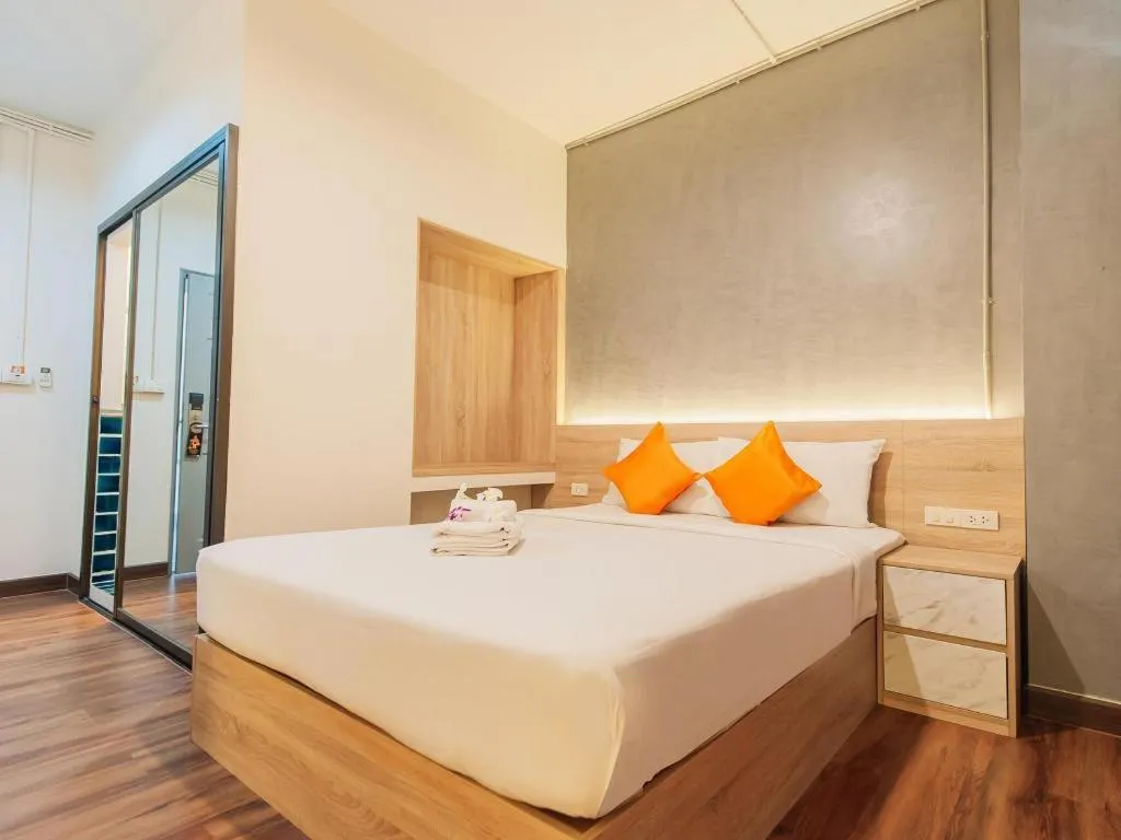 Bed in B2 Khamtieng Boutique & Budget Hotel