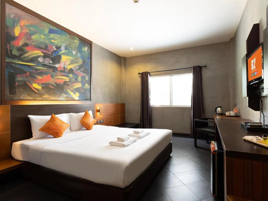 Bed in B2 Airport Boutique & Budget Hotel