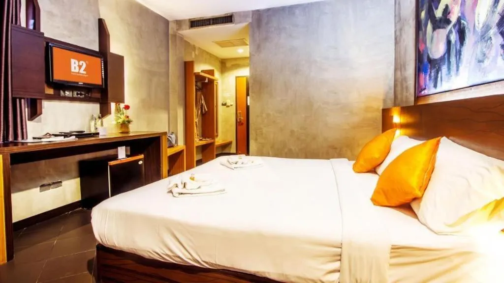 Bed in B2 Airport Boutique & Budget Hotel