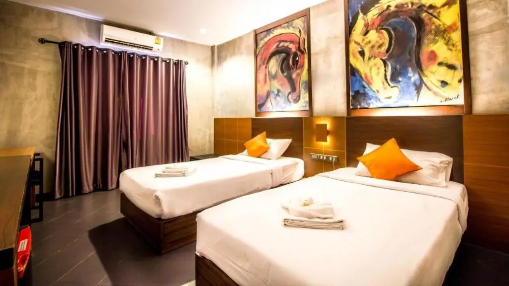 Bed in B2 Airport Boutique & Budget Hotel