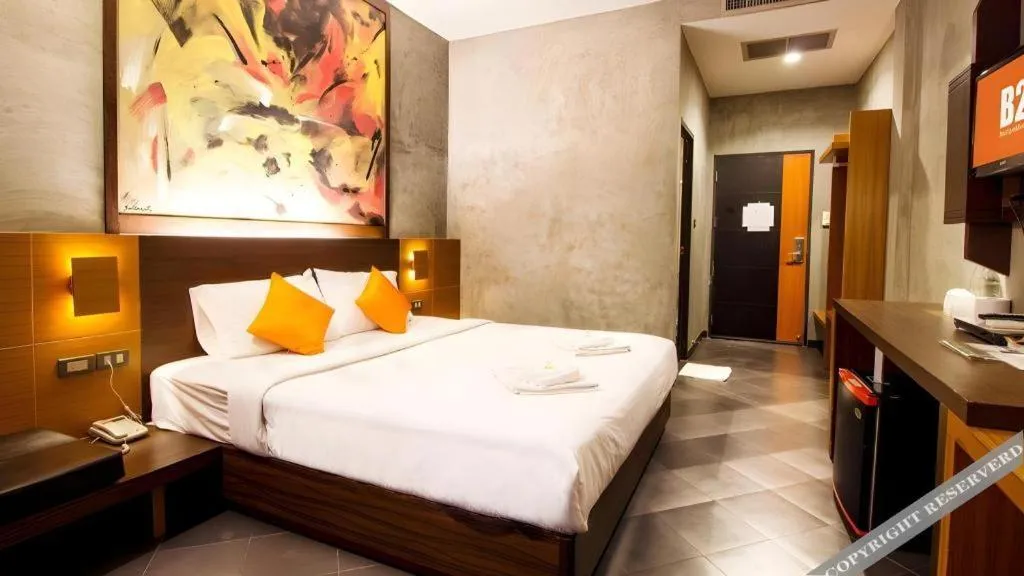 Bed in B2 Airport Boutique & Budget Hotel