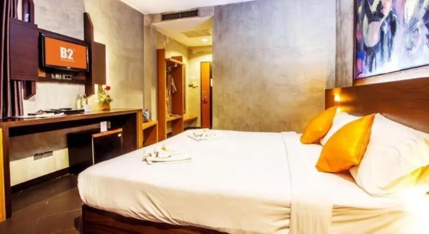 Bed in B2 Airport Boutique & Budget Hotel
