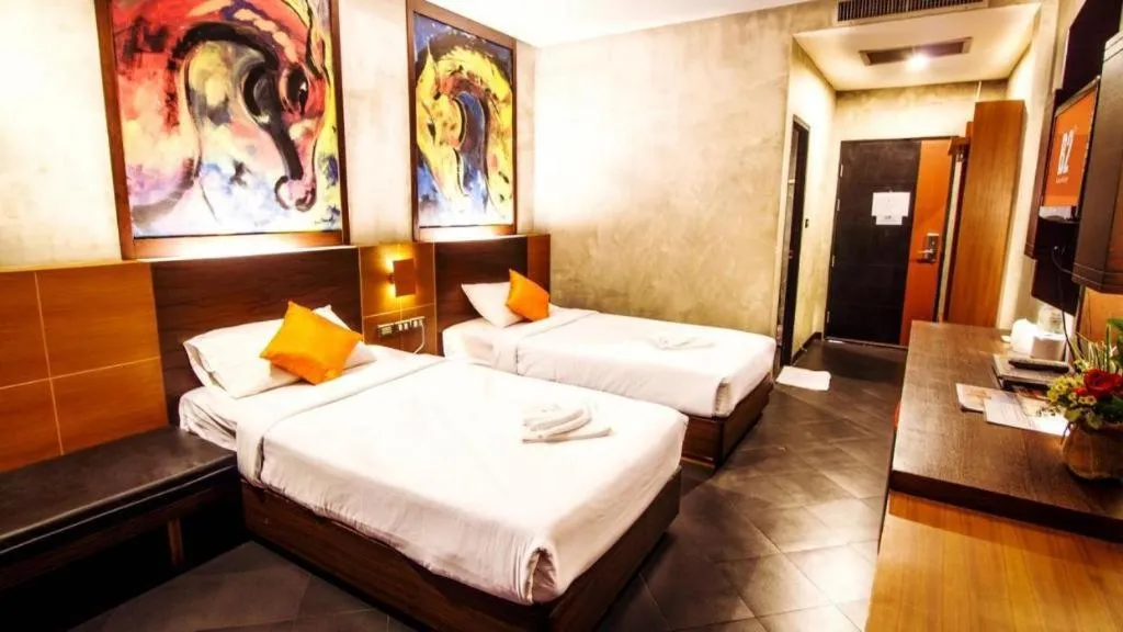 Bed in B2 Airport Boutique & Budget Hotel