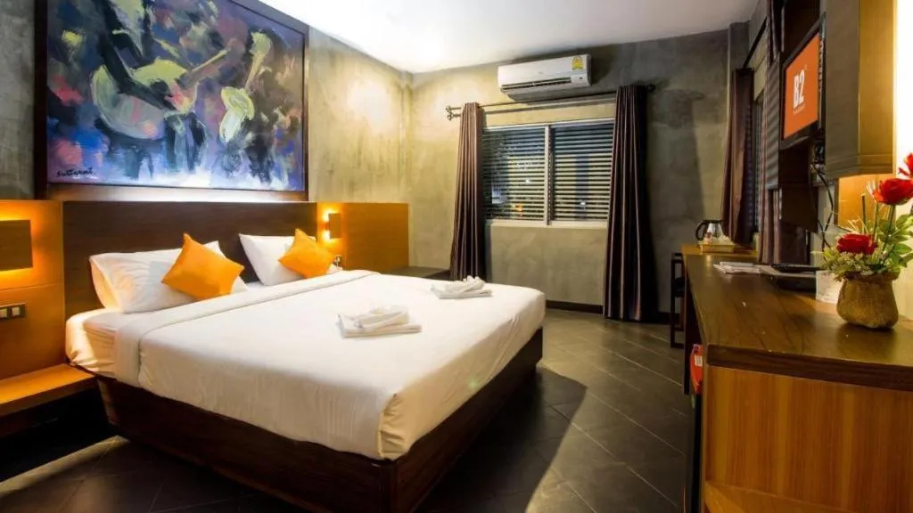 Bed in B2 Airport Boutique & Budget Hotel