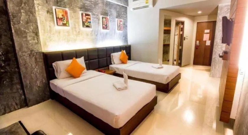 Bed in B2 Thippanate Boutique & Budget Hotel