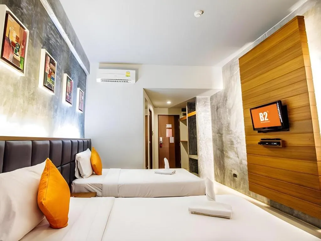 Bed in B2 Thippanate Boutique & Budget Hotel