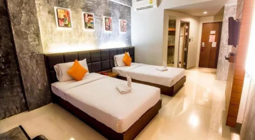 Bed in B2 Thippanate Boutique & Budget Hotel