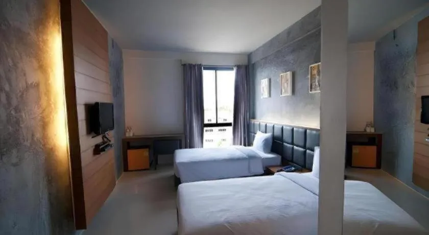 Bed in B2 Thippanate Boutique & Budget Hotel