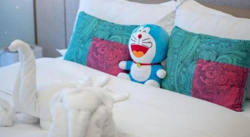 Bed in H-Hotel Riverside Chengdu