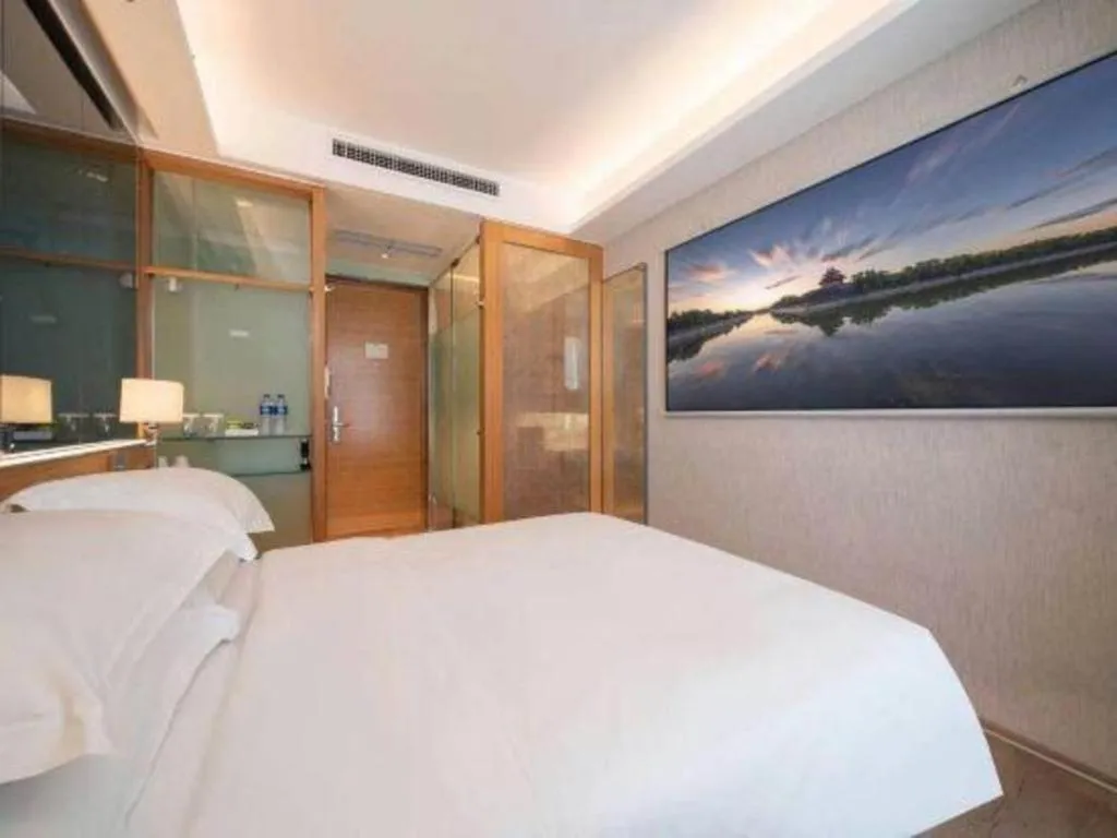 Bed in H-Hotel Riverside Chengdu