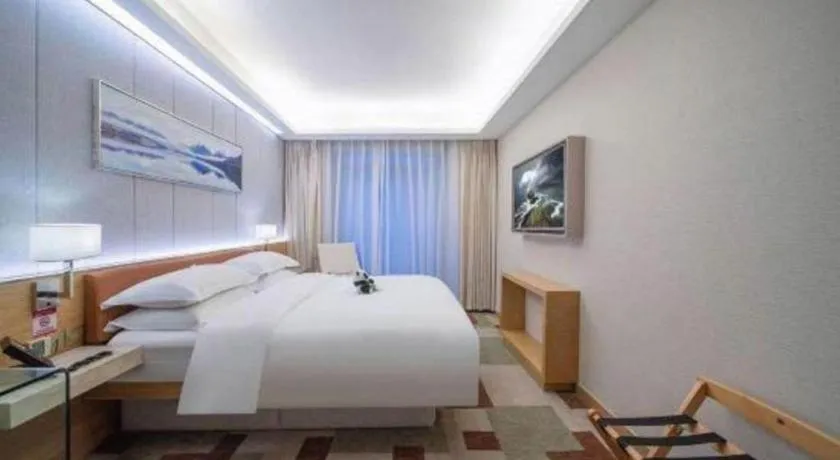Bed in H-Hotel Riverside Chengdu