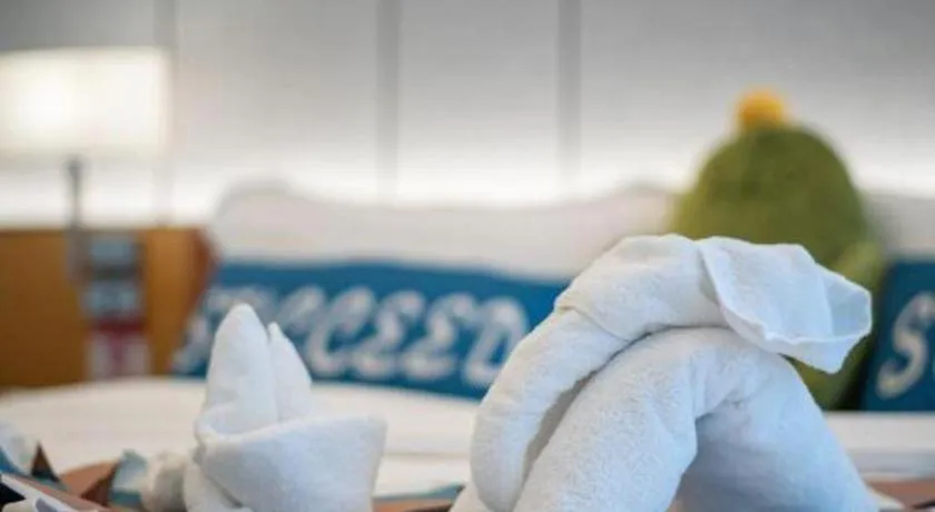 Bed in H-Hotel Riverside Chengdu