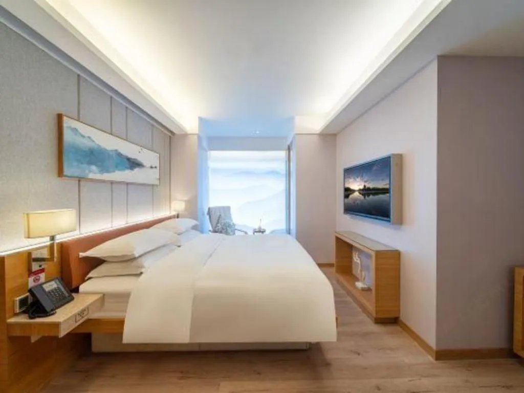 Bed in H-Hotel Riverside Chengdu