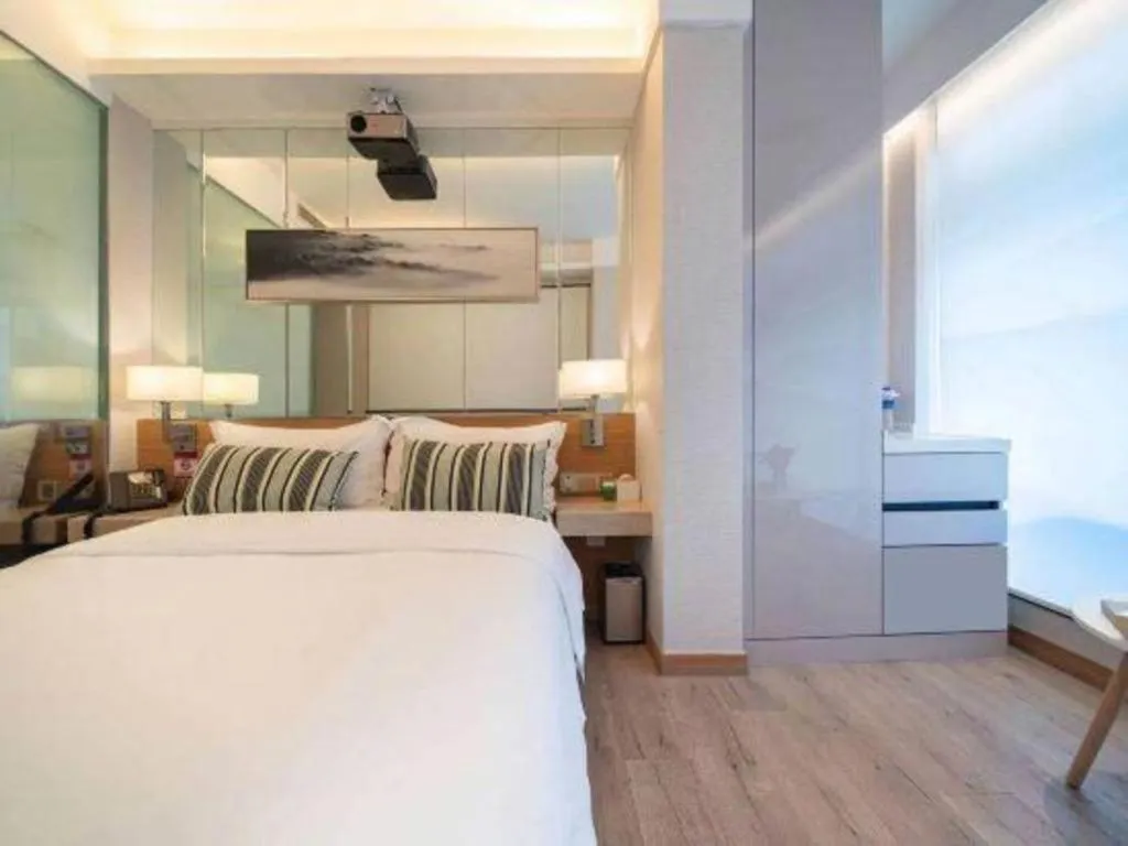 Bed in H-Hotel Riverside Chengdu