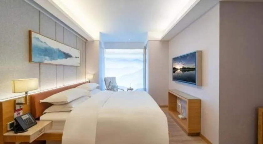 Bed in H-Hotel Riverside Chengdu