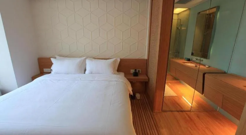 Bed in H-Hotel Riverside Chengdu