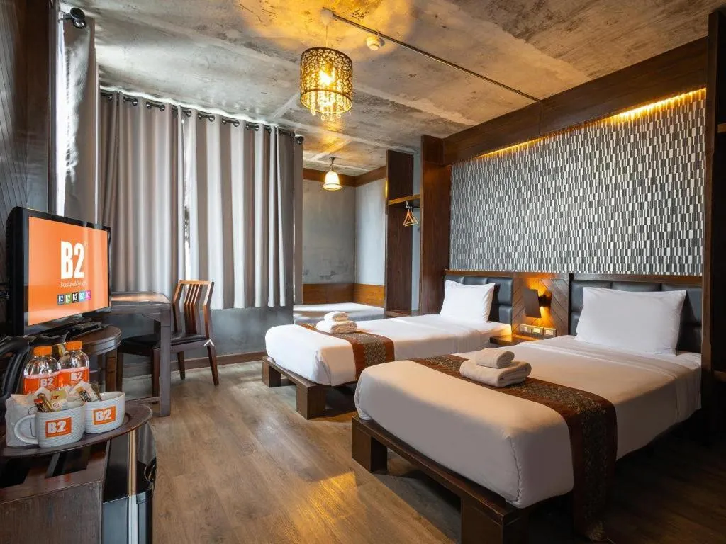 Bed in B2 Nimman Premier Hotel