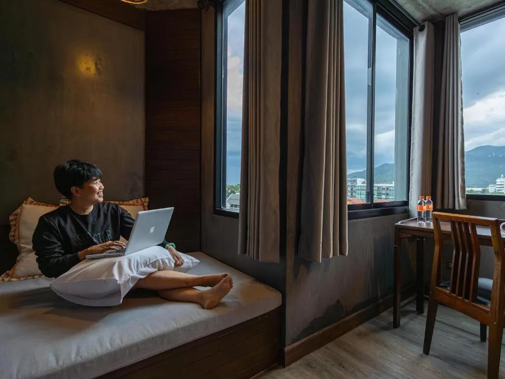 Bed in B2 Nimman Premier Hotel