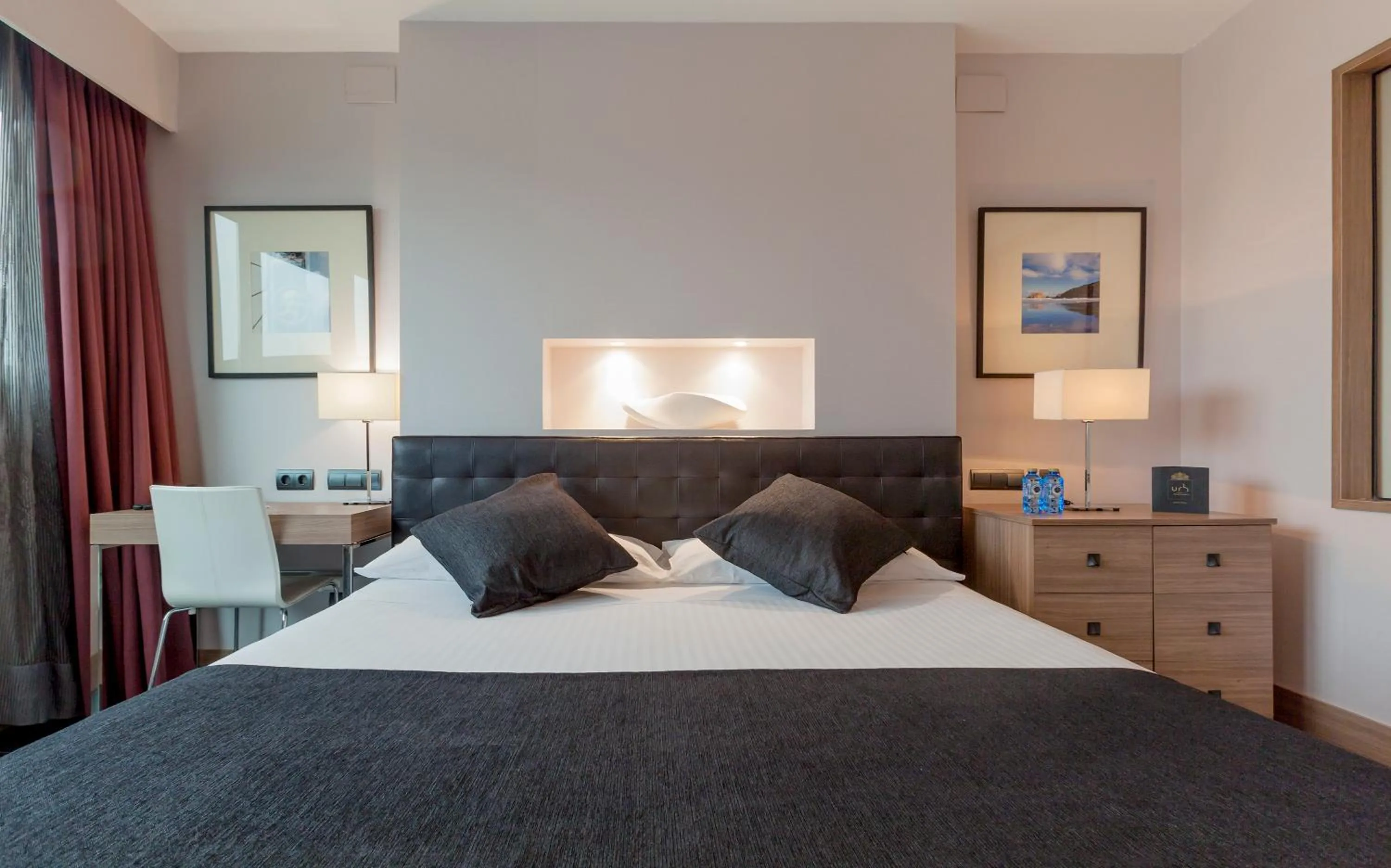 Bed in URH Hotel Spa Zen Balagares