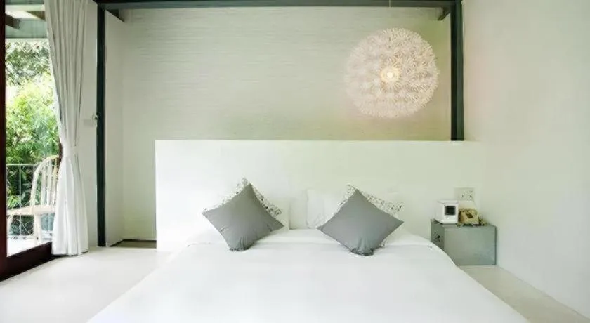 Bed in Villa Moreeda