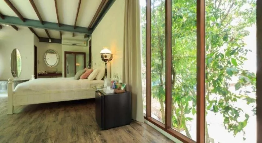 Bed in Villa Moreeda