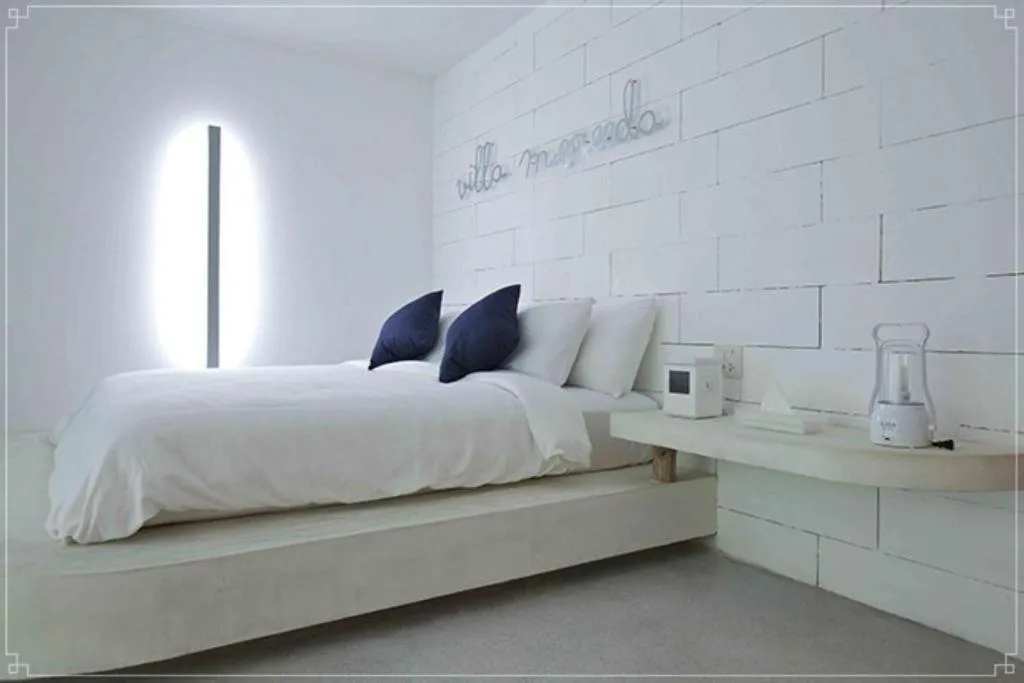 Bed in Villa Moreeda