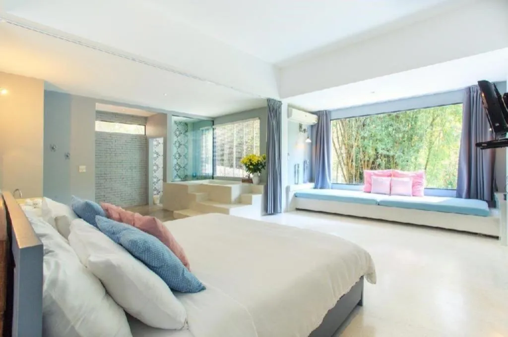 Bed in Villa Moreeda