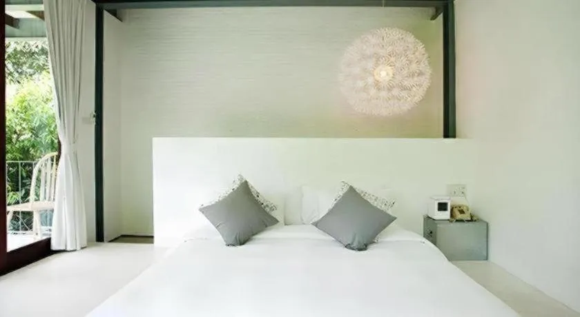 Bed in Villa Moreeda