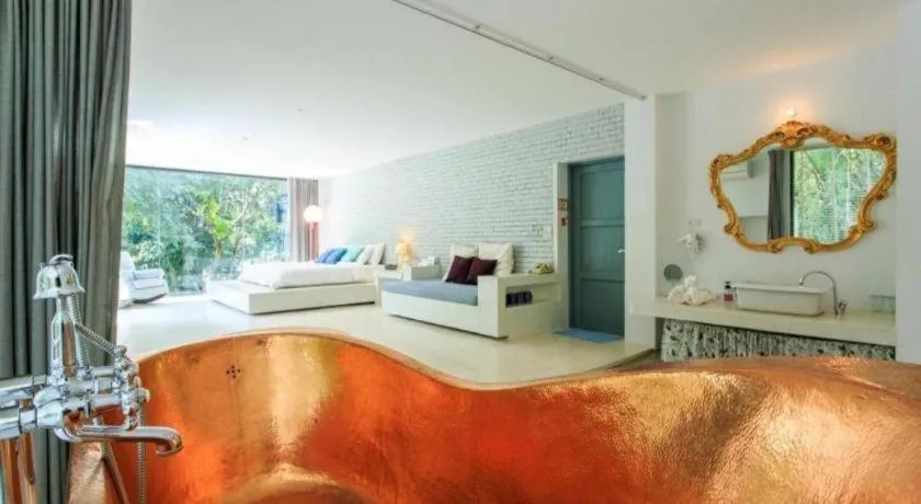 Bed in Villa Moreeda