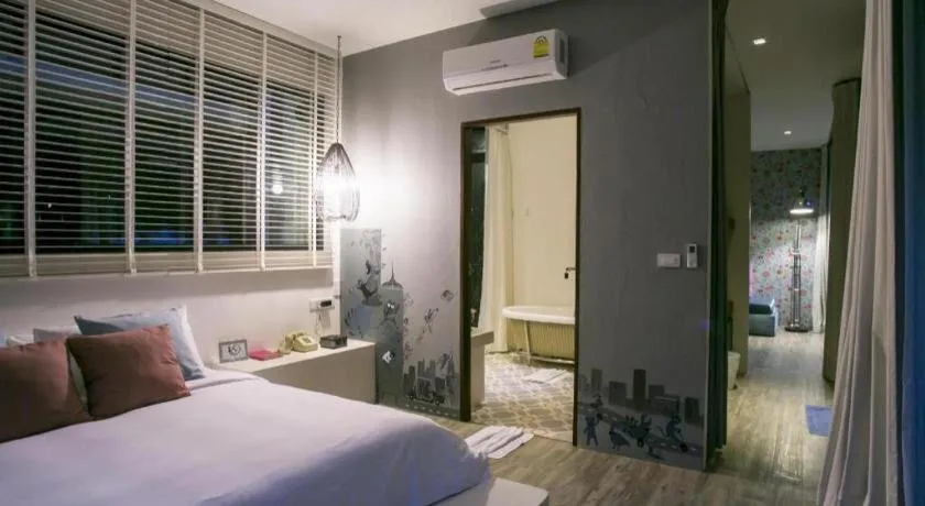 Bed in Villa Moreeda