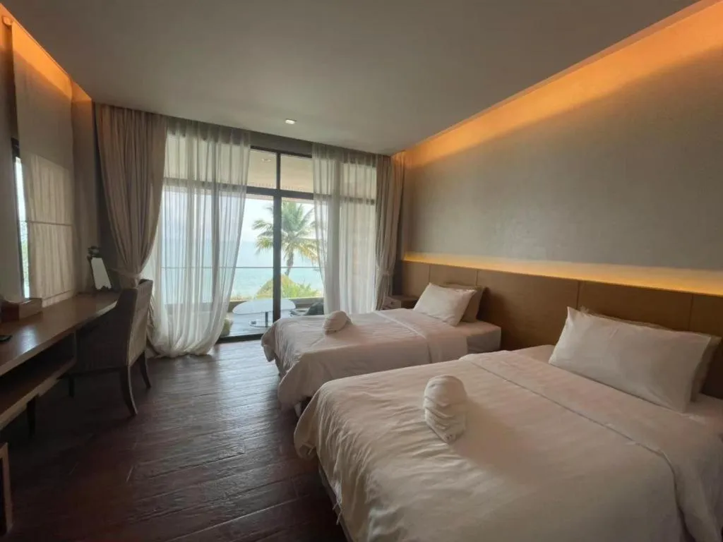 Bed in Na Tara Resort