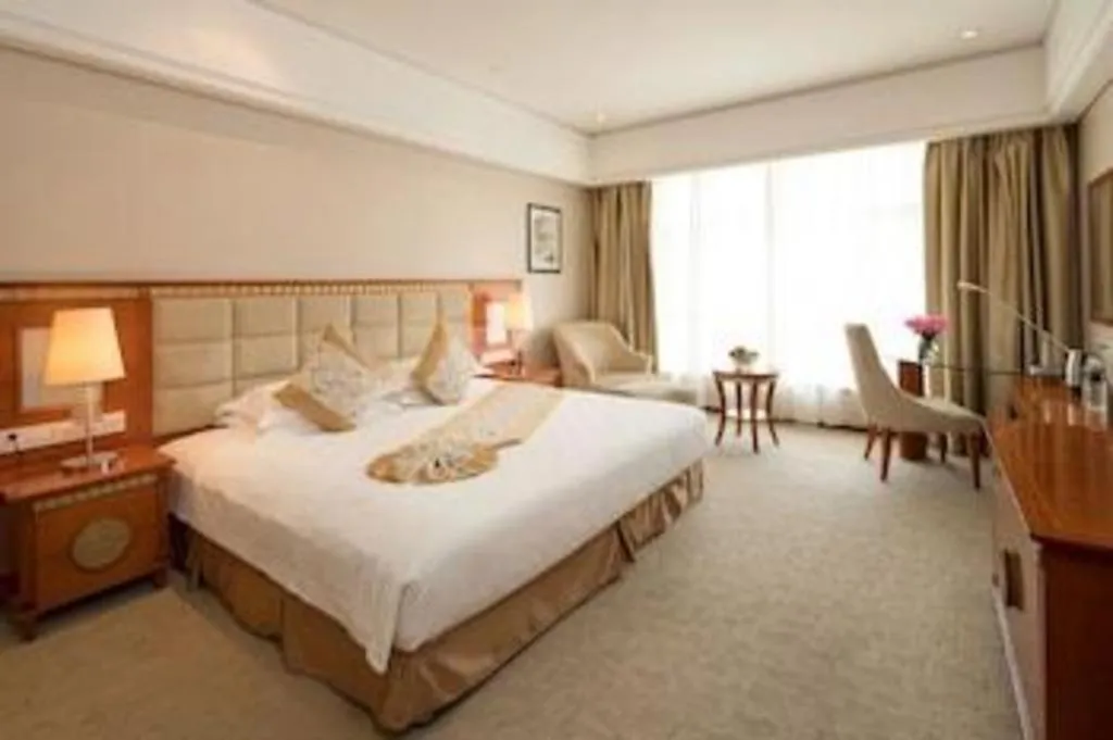 Bed in Zhangjiajie Qinghe Jinjiang International Hotel