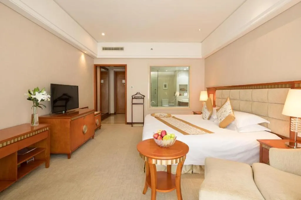 Bed in Zhangjiajie Qinghe Jinjiang International Hotel