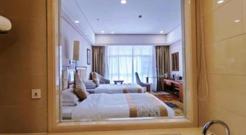 Bed in Zhangjiajie Qinghe Jinjiang International Hotel