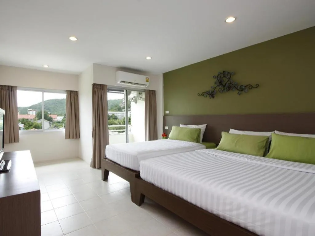 Bed in Veerawan Hotel @ Hua Hin