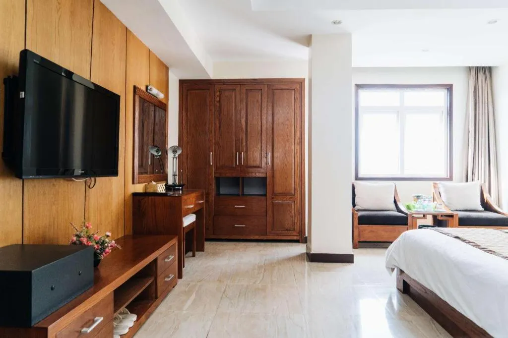 Bed in Duy Anh Hotel