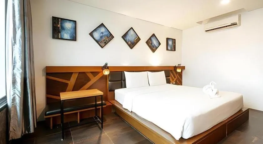 Bed in B2 Bangkok Srinakharin Boutique & Budget Hotel